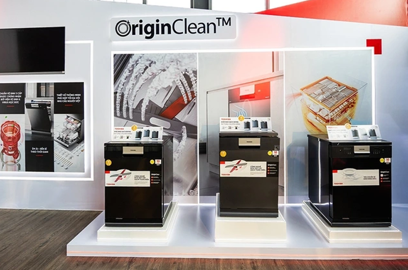 Toshiba gia nhập thị trường máy rửa chén tại Việt Nam