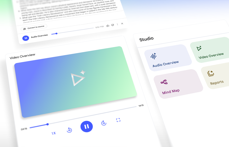 AI chuyển tài liệu thành video thuyết minh chỉ trong vài phút