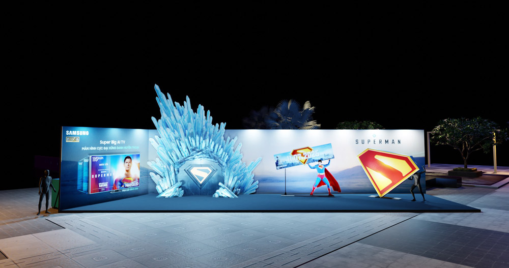 Samsung và DC Studios hợp tác đưa Superman trở lại màn ảnh