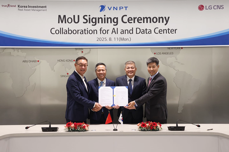 VNPT và các đối tác Hàn quốc hợp tác phát triển Trung tâm Dữ liệu AI tại Việt Nam