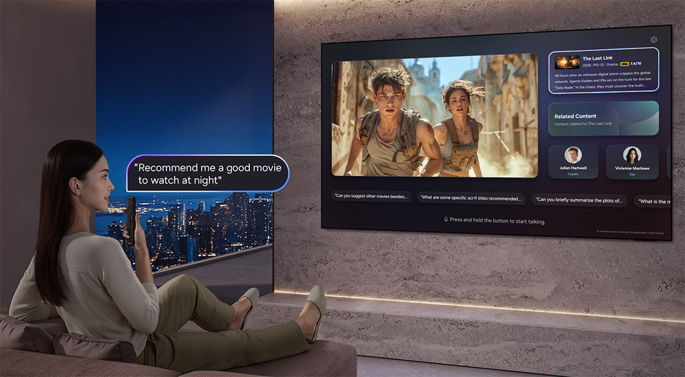 Thời của "Hỏi TV mọi thứ" với công nghệ AI tạo sinh