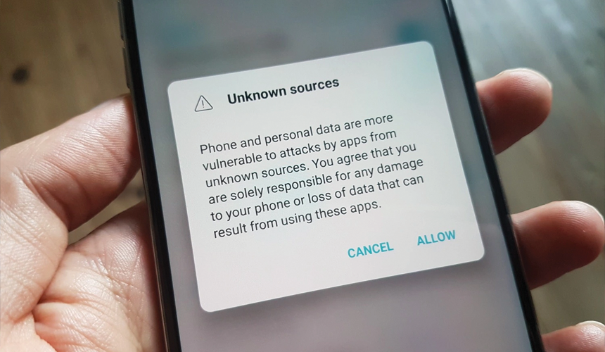 cài ứng dụng từ tệp APK