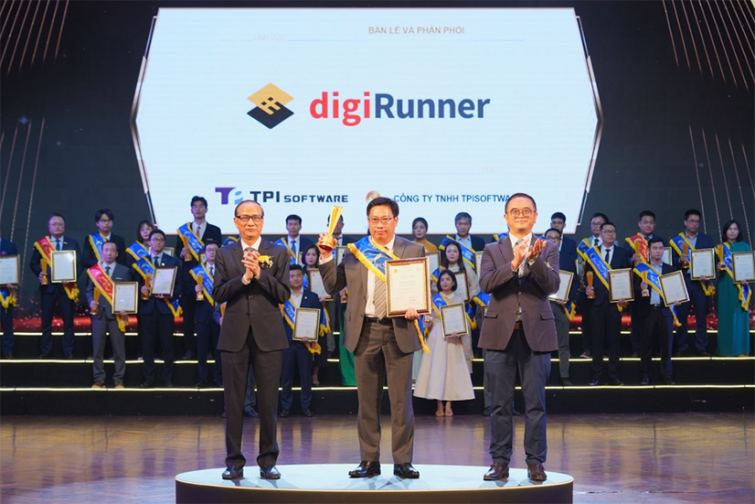 digiRunner của TPIsoftware được vinh danh tại Giải thưởng Sao Khuê 2025 - hạng mục Bán lẻ và Phân phối