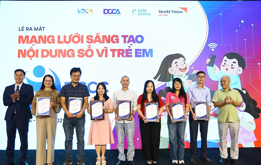 Mạng lưới Sáng tạo nội dung số vì trẻ em