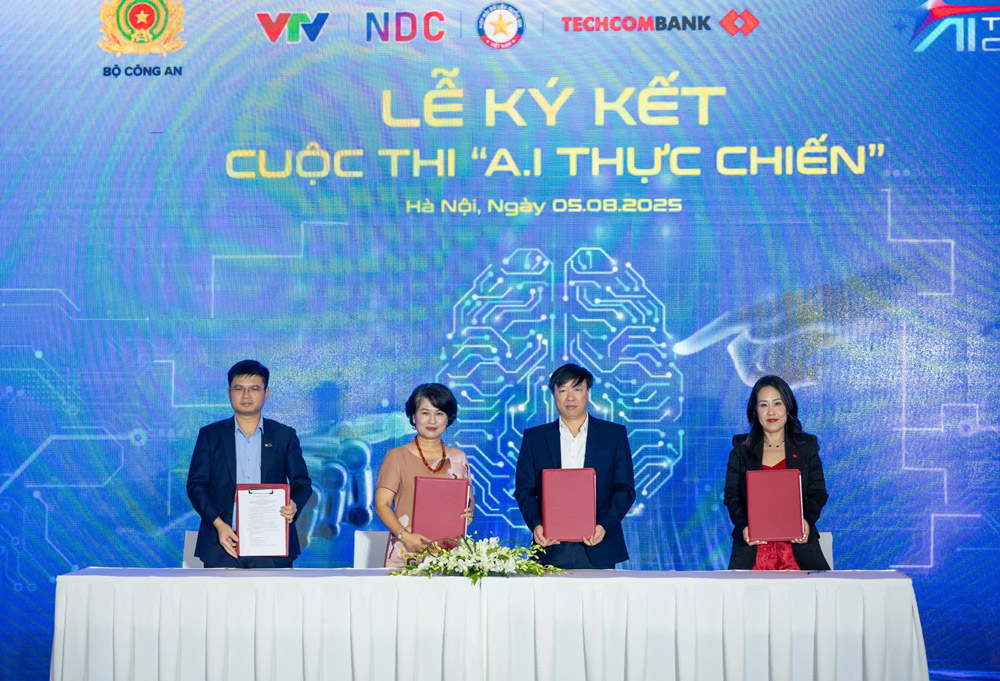 Khởi động đấu trường "AI thực chiến" trên sóng truyền hình quốc gia
