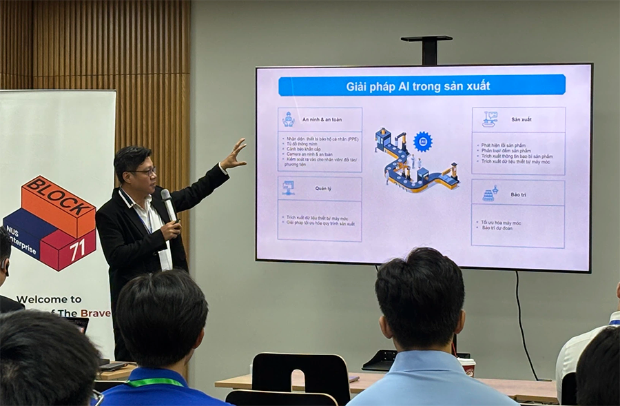 Ứng dụng AI và robot để tối ưu hóa sản xuất