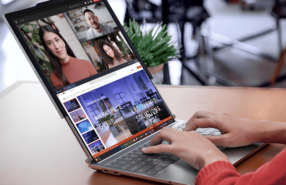 Laptop màn hình cuộn ThinkBook Plus Gen 6 Rollable lên kệ