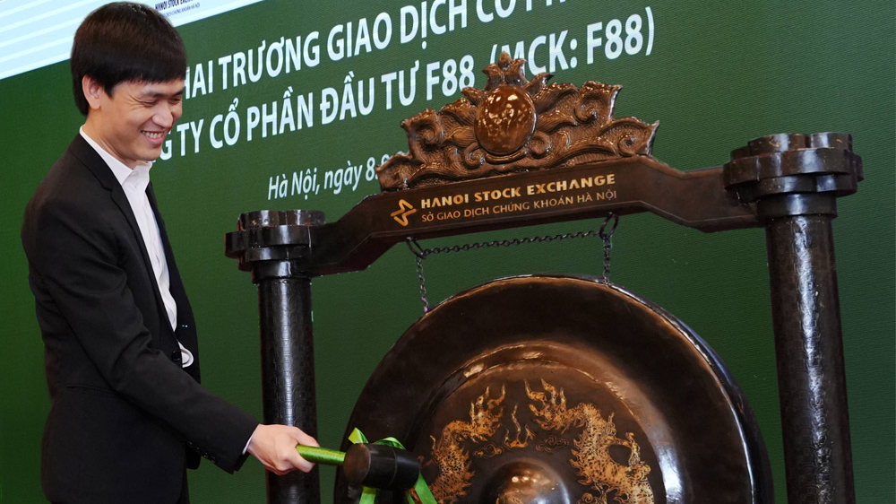 Vừa lên sàn UPCoM, cổ phiếu F88 tăng trần "tím ngắt" với giá 888.800 đồng