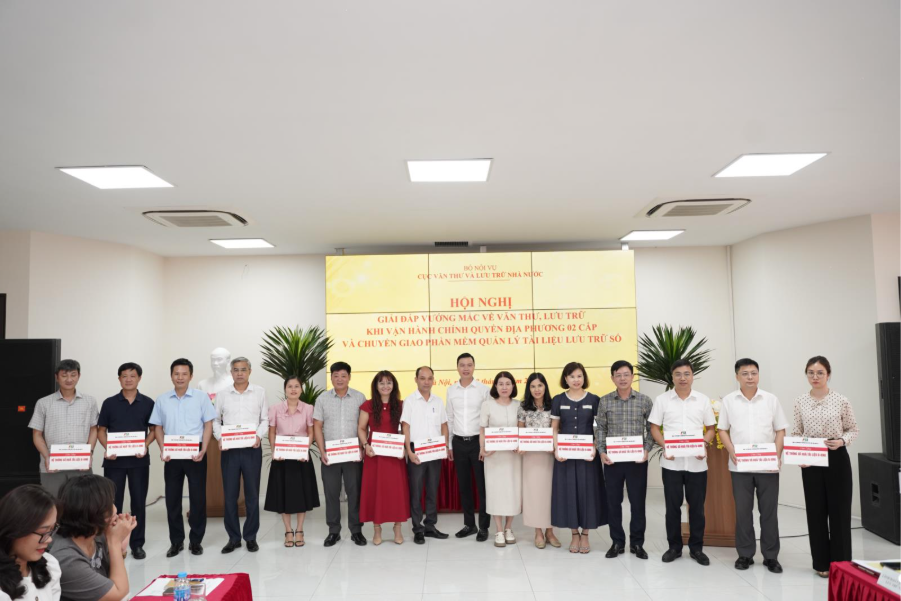 Gỡ "nút thắt" về số hóa và liên thông dữ liệu cho văn thư, lưu trữ