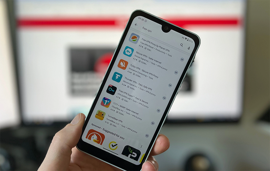 ứng dụng VPN trên Google Play