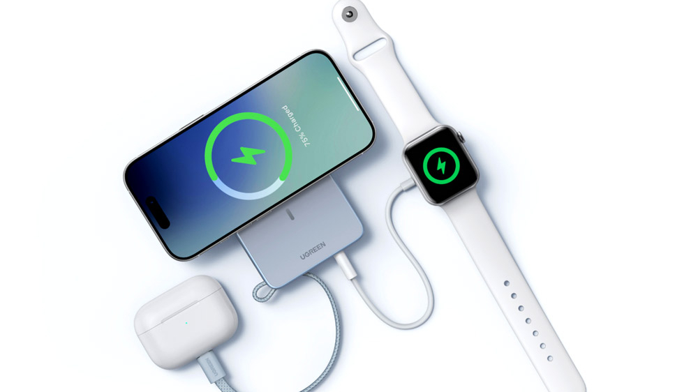 UGREEN ra mắt dòng sạc nhanh không dây từ tính MagFlow Qi2 25W