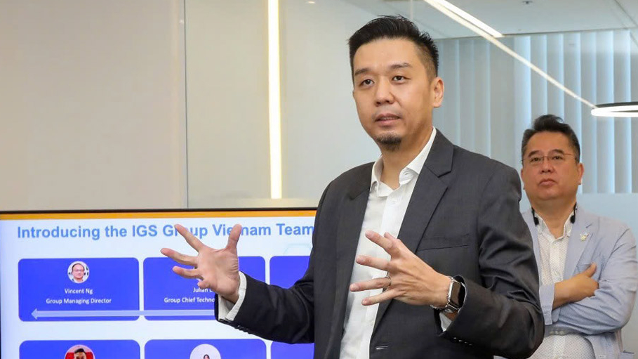Ông Lye Sijuan - Giám đốc IGS Group Việt Nam