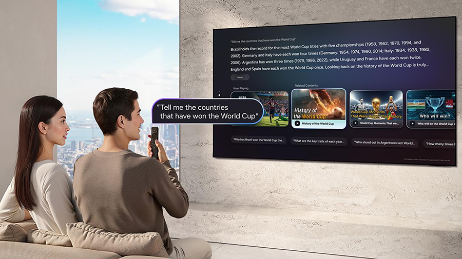 Trợ lý Vision AI của Samsung mở ra kỷ nguyên mới cho màn hình thông minh tích hợp AI