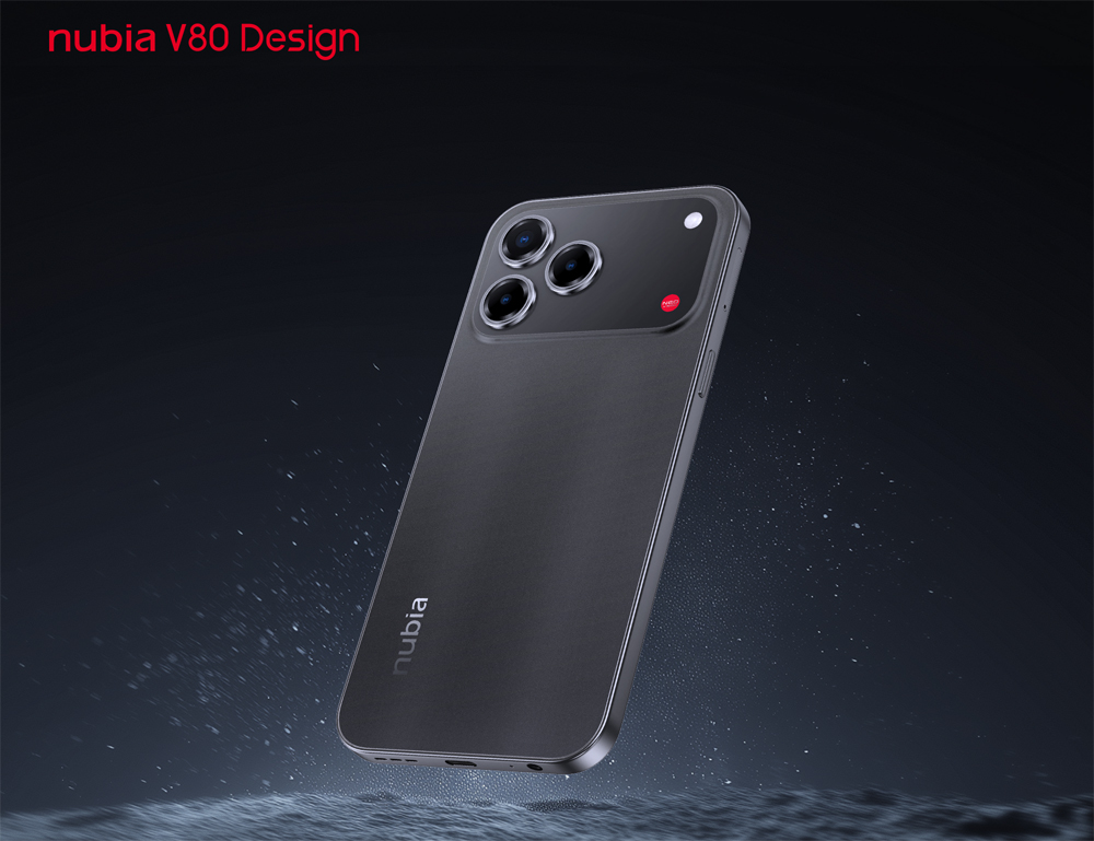nubia V80 Series: Quay về định hướng chú trọng độ bền kết hợp "trend" AI