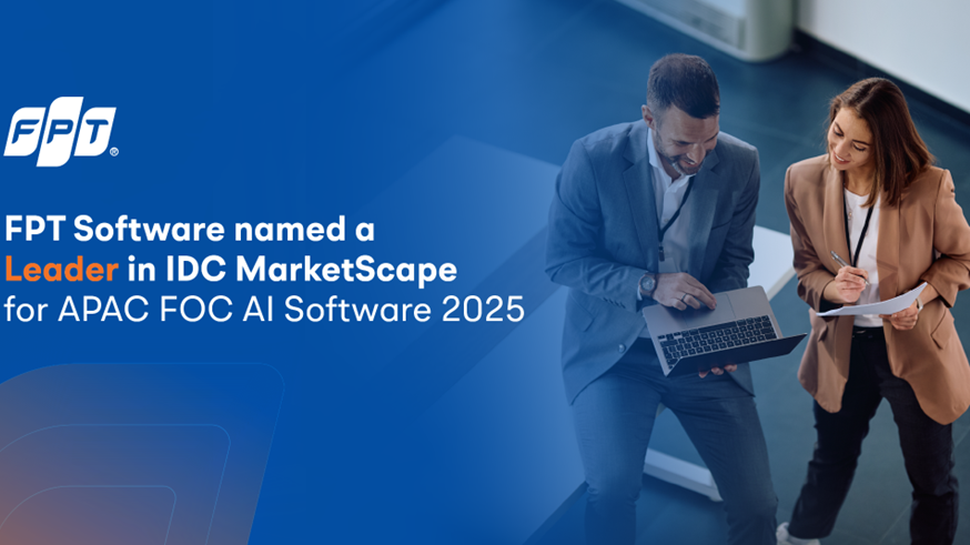 IDC MarketScape 2025: FPT dẫn top về phần mềm ứng dụng AI cho giao tiếp khách hàng