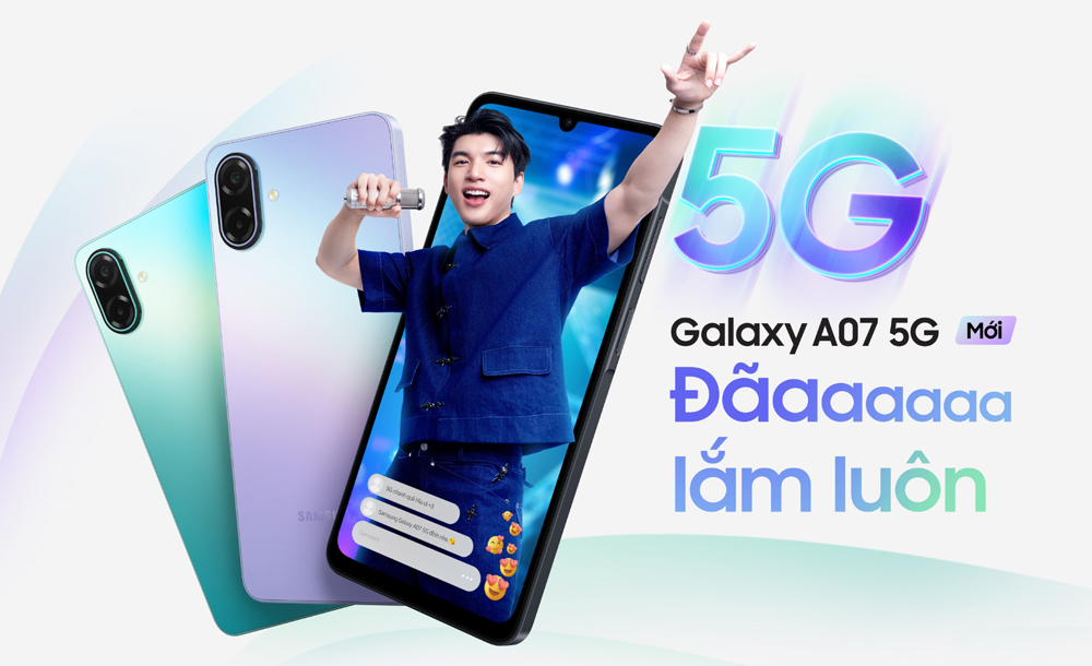 Galaxy A07 5G mới: Hiệu năng ổn, độ bền cao trong tầm giá "mềm"