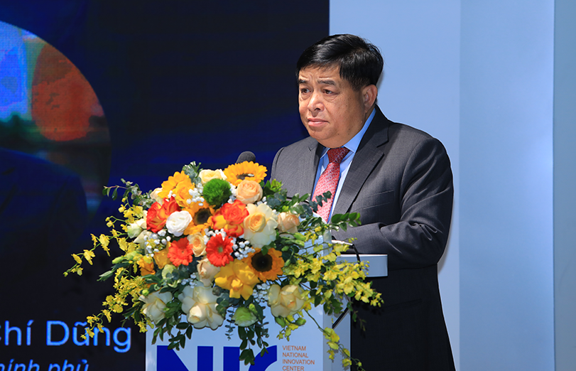 Phó thủ tướng Chính phủ Nguyễn Chí Dũng phát biểu tại sự kiện