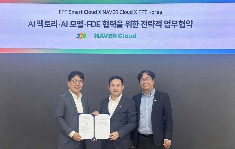 FPT hợp tác với NAVER Cloud, mở rộng thị trường cho FPT AI Factory
