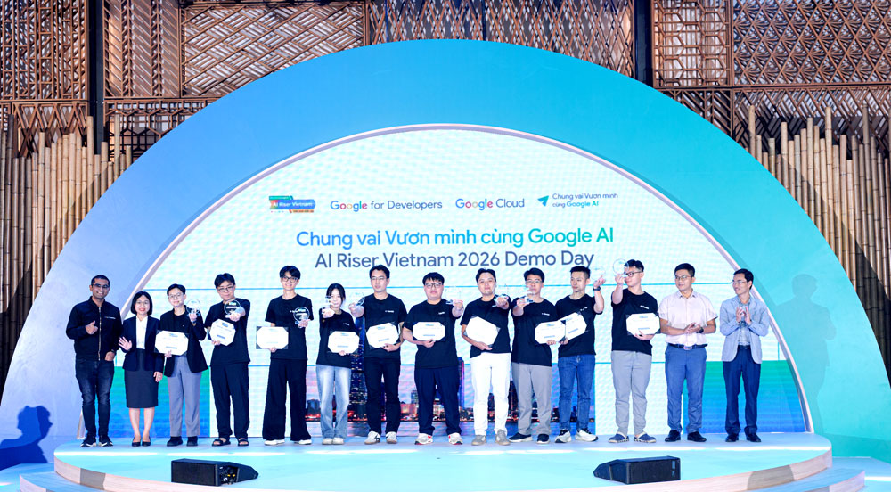 AI Riser Việt Nam 2026 vinh danh nhiều dự án ứng dụng AI hữu ích với cộng đồng