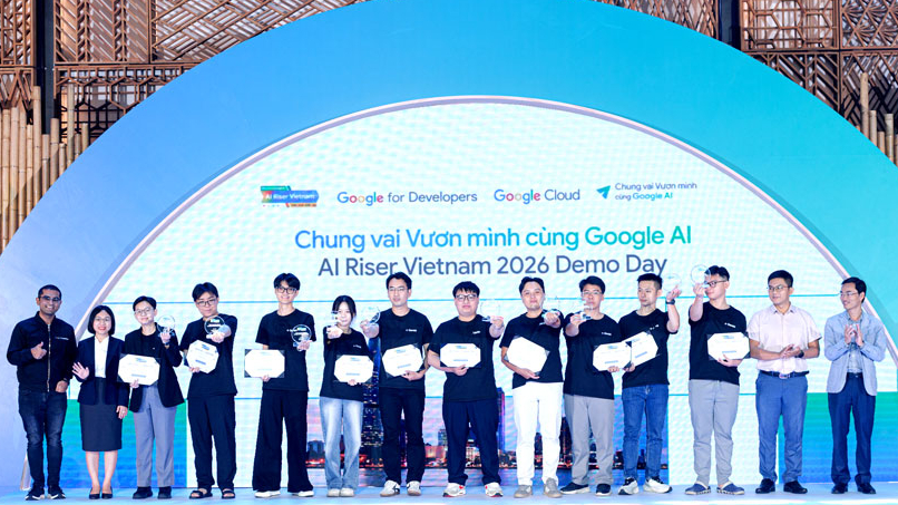 AI Riser Việt Nam 2026 vinh danh nhiều dự án ứng dụng AI hữu ích với cộng đồng