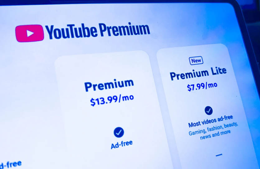 YouTube Premium Lite