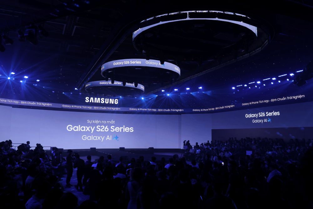 Galaxy S26 series xuất hiện ấn tượng trong sự kiện ra mắt tại Việt Nam