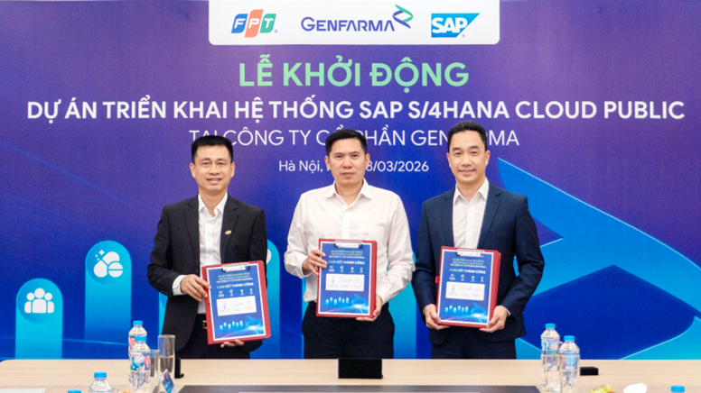 FPT triển khai hệ thống Cloud ERP cho Genfarma, giúp tăng tốc phát triển sản phẩm dược sinh học