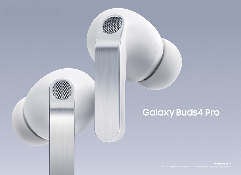 Galaxy Buds 4 series hỗ trợ AI ra mắt, giá từ 4,9 triệu đồng
