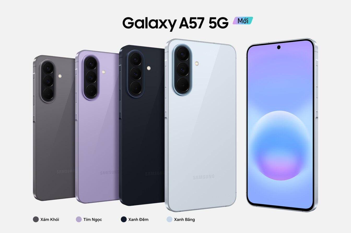 Galaxy A57 5G và Galaxy A37 5G lên kệ: "Phổ cập AI" và nâng cấp trải nghiệm người dùng