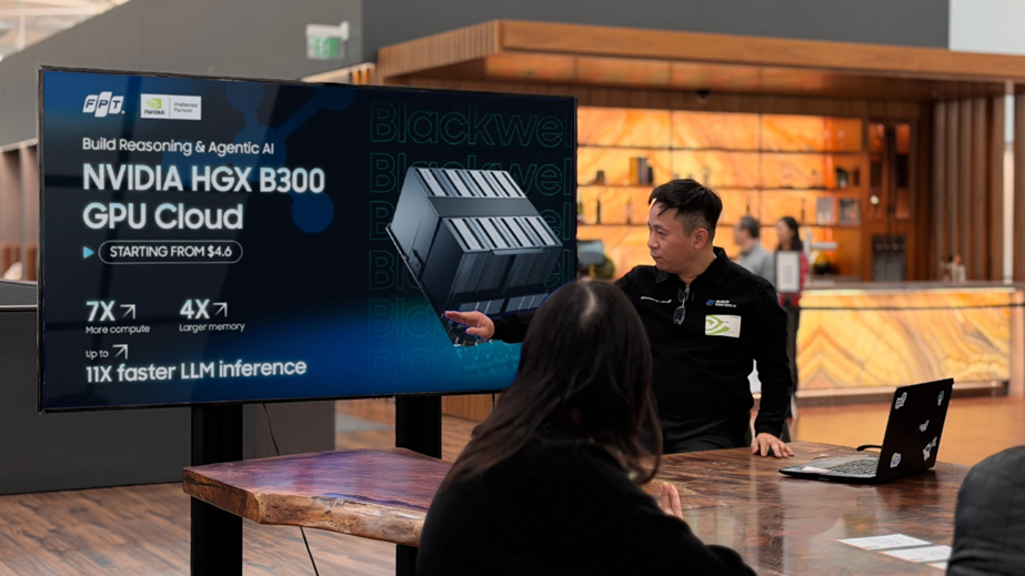 FPT trang bị NVIDIA HGX B300, phát triển AI suy luận