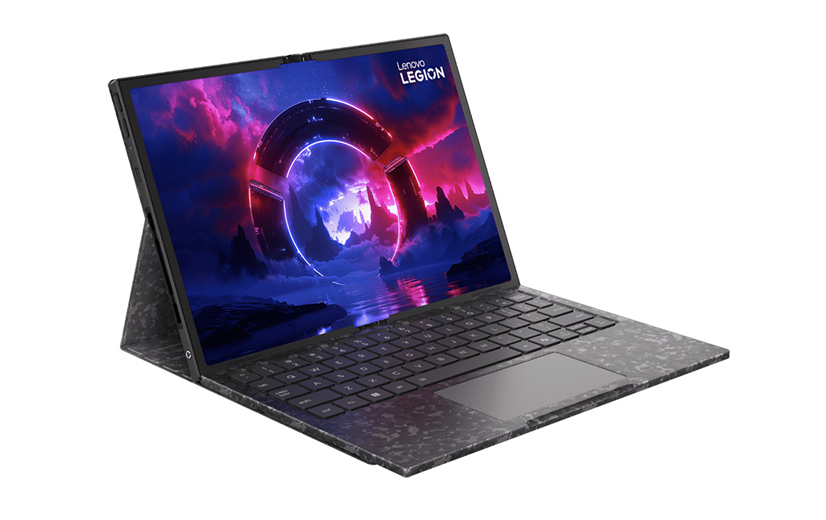 Concept Legion Go Fold ở chế độ Expanded Desktop