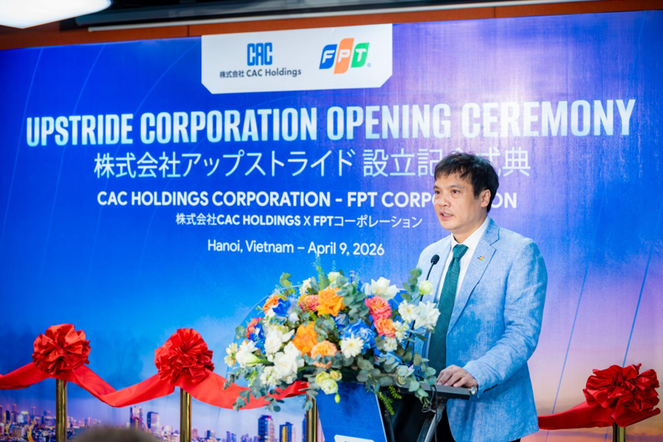 FPT và CAC Holdings công bố thành lập công ty liên doanh UPSTRIDE tại Nhật Bản
