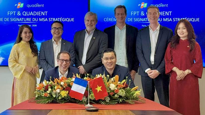 FPT hợp tác với Quadient, tăng cường hiện diện tại các thị trường nói tiếng Pháp