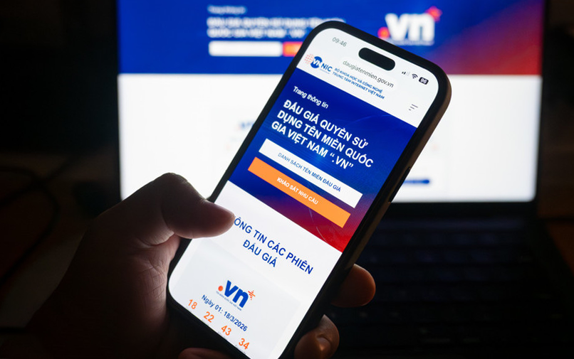 Tên miền .vn sẽ cấp phát tự do nếu 2 lần đấu giá không thành