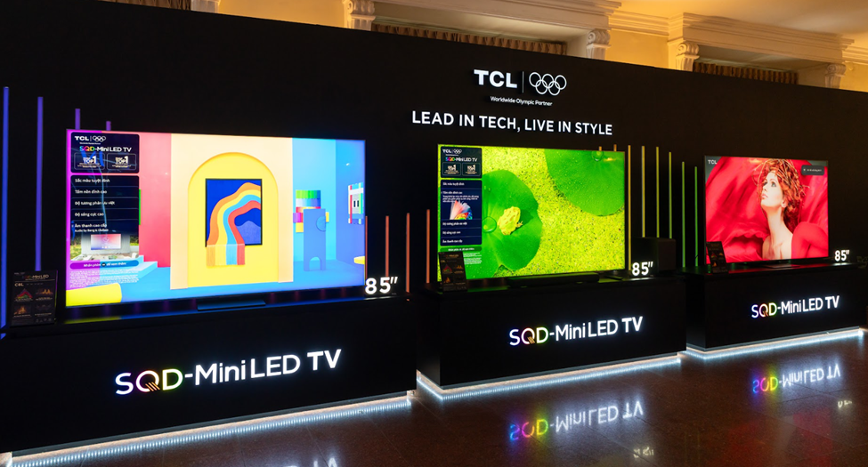 TCL trình làng dòng sản phẩm TV mới, ra mắt "siêu phẩm" SQD-Mini LED