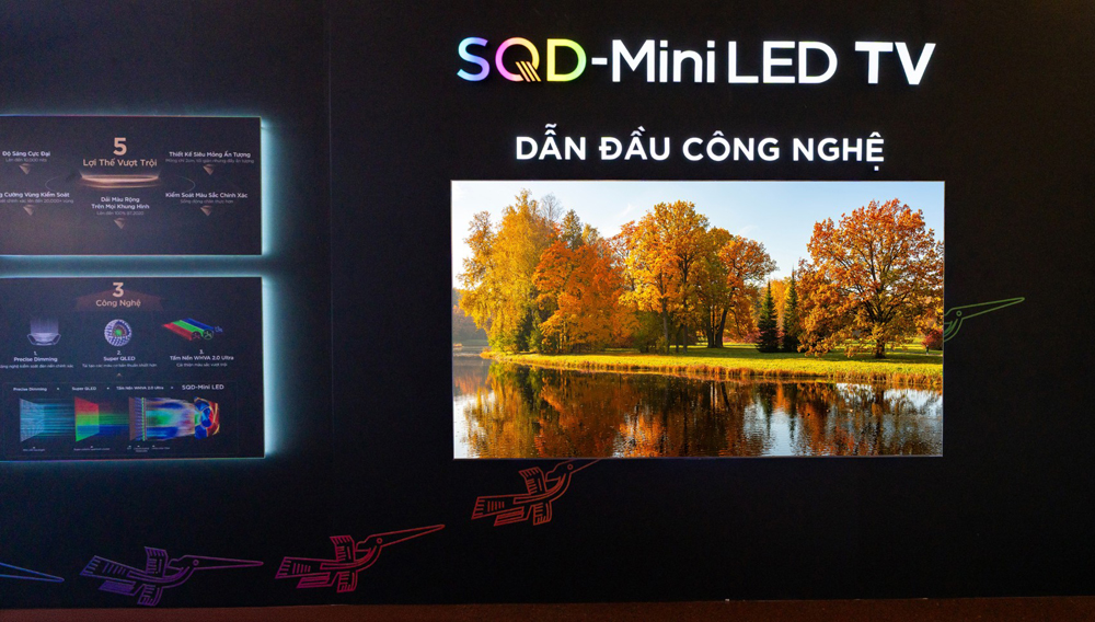 TCL trình làng dòng sản phẩm TV mới, ra mắt "siêu phẩm" SQD-Mini LED