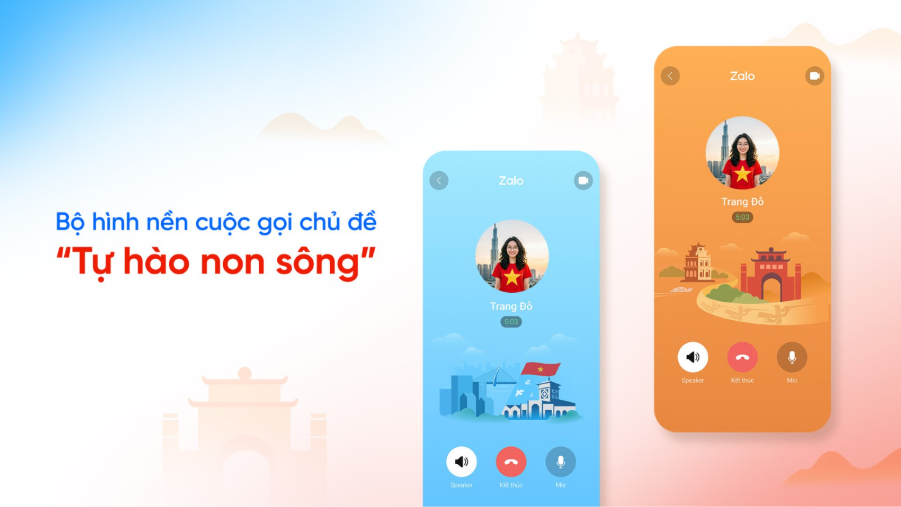 Lan tỏa tình yêu nước cùng chiến dịch “Tự hào non sông” trên Zalo nhân dịp 30/4