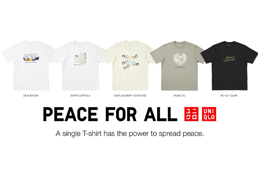 Đạo diễn và diễn viên đoạt giải Oscar "hiện diện" trong bộ sưu tập Vì Hòa bình của UNIQLO