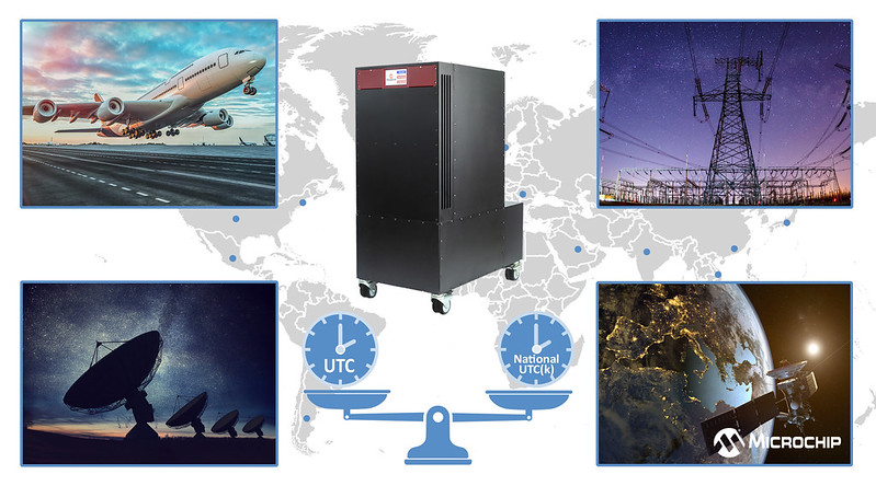 Microchip tăng cường năng lực sản xuất đồng hồ nguyên tử Hy-đrô