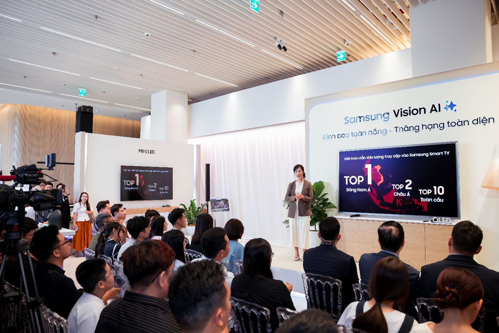 Samsung Vision AI 2026: Thời của giải trí, cá nhân hóa và kết nối thông minh hơn