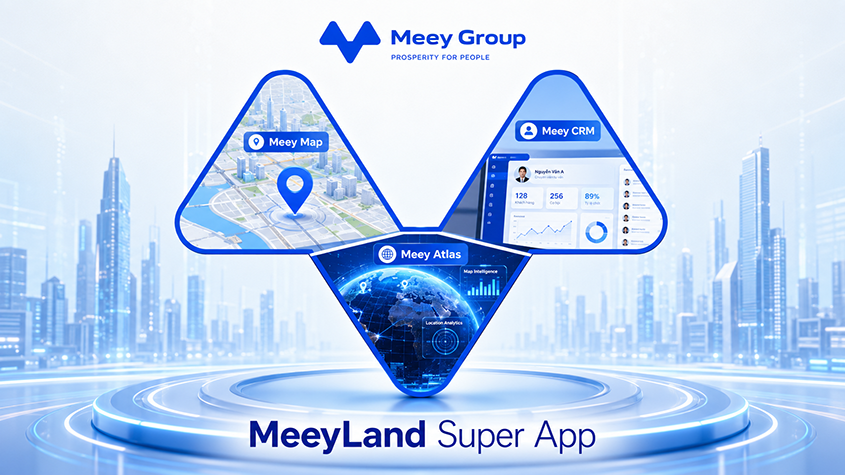 Meey Land Super App: Đề cử công nghệ số đáng chú ý trước thềm Sao Khuê 2026