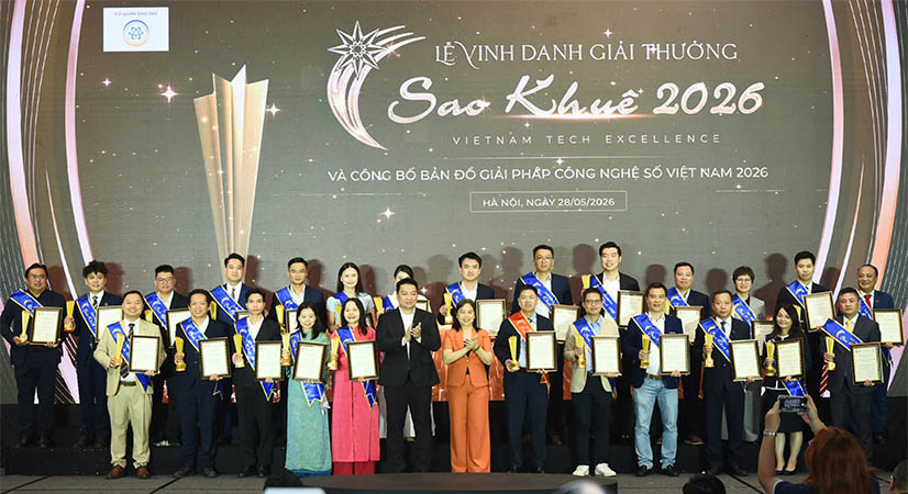 Cube System Việt Nam vinh dự đạt Giải thưởng Sao Khuê 2026
