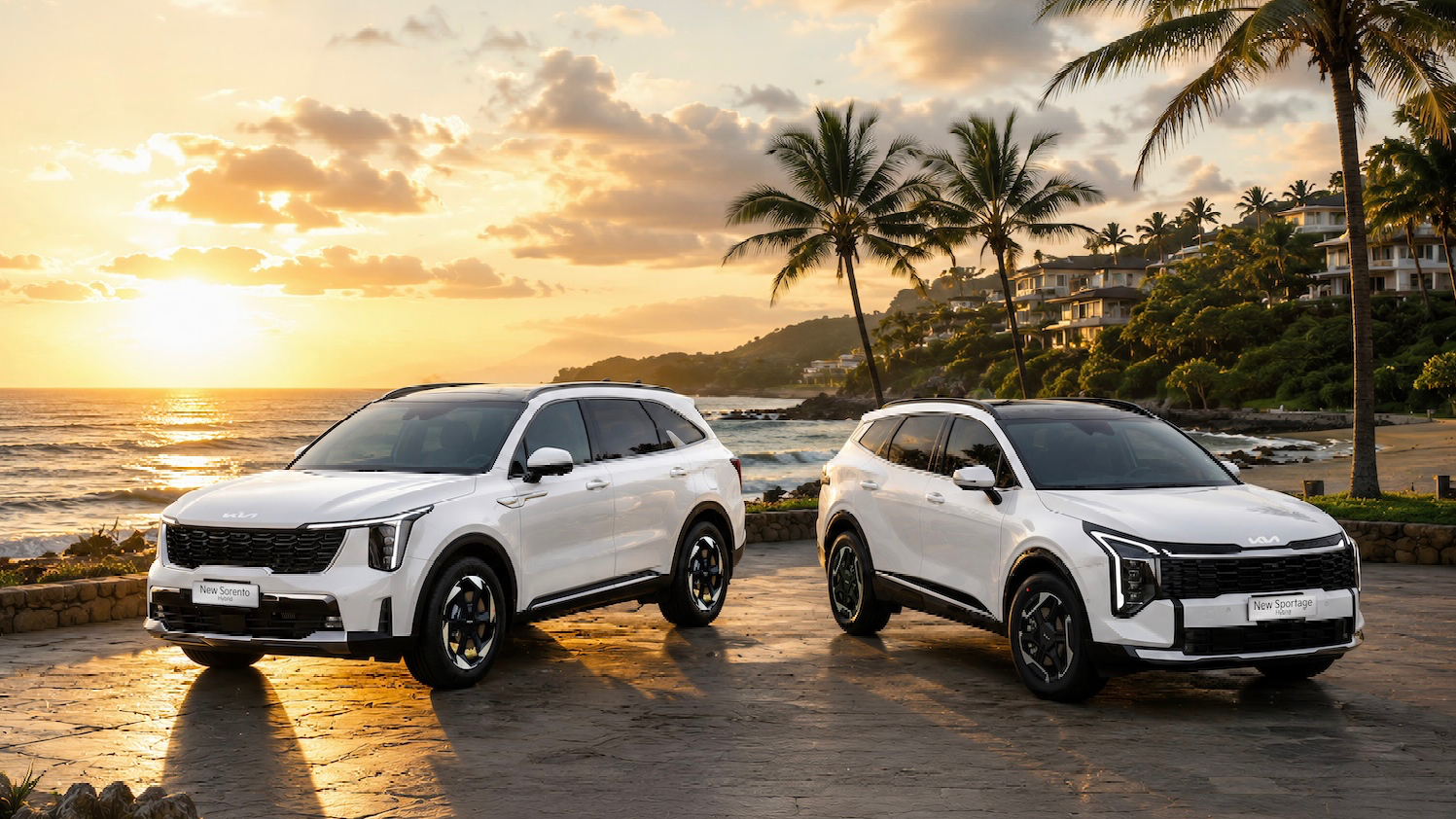 Chốt giá bán bộ đôi Kia Sportage Hybrid và Sorento Hybrid 2026