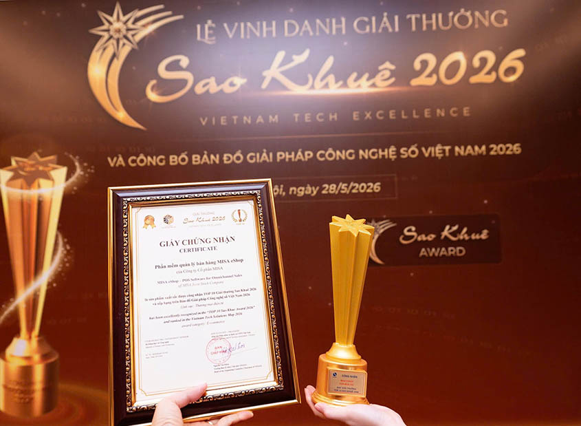 Giải thưMISA từng bước khẳng định uy tín thương hiệu của công ty trong lĩnh vực CNTT tại Việt Namởng Sao Khuê 2026 được thực hiện theo khung phân loại và đánh giá thế hệ mới.
