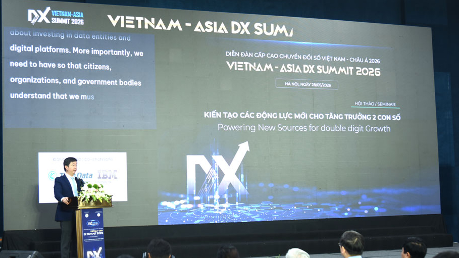 Vietnam - Asia DX Summit 2026: Chuyển đổi mô hình tăng trưởng quốc gia với công nghệ