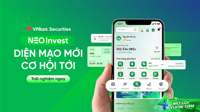 NEO Invest V4 đánh dấu bước tiến mới trong chiến lược công nghệ của VPBankS
