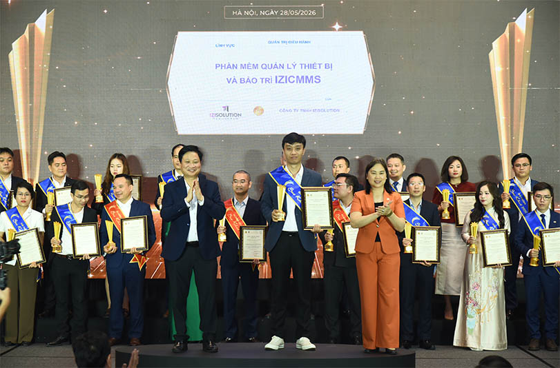 Khẳng định chất lượng công nghệ: Giải Pháp iziCMMS được vinh danh tại Sao Khuê 2026