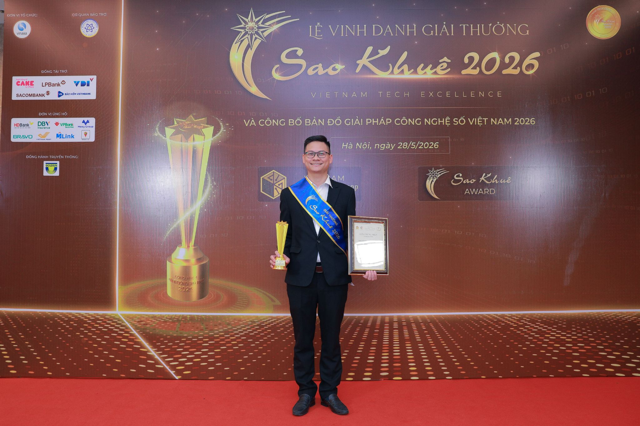 NoteX đạt giải Sao Khuê 2026