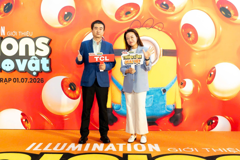 TCL trở thành đối tác chiến lược của "Minions & Quái Vật"