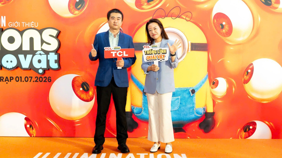 TCL trở thành đối tác chiến lược của "Minions & Quái Vật"
